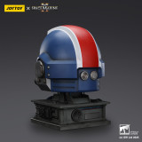 JOYTOY  Warhammer 40k 1: 1 Ultramarines Lieutenant Titus' MKX Helmet & Display Stand