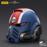 JOYTOY  Warhammer 40k 1: 1 Ultramarines Lieutenant Titus' MKX Helmet & Display Stand