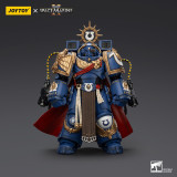 JOYTOY Warhammer 40k Space Marine 2 1: 18 Ultramarines Marneus Calgar Chapter Master with MKX Gravis Armour and Gauntlets of Ultramar and Victrix Honour Guard