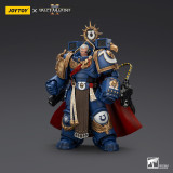 JOYTOY Warhammer 40k Space Marine 2 1: 18 Ultramarines Marneus Calgar Chapter Master with MKX Gravis Armour and Gauntlets of Ultramar and Victrix Honour Guard