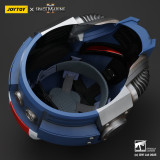 JOYTOY  Warhammer 40k 1: 1 Ultramarines Lieutenant Titus' MKX Helmet & Display Stand