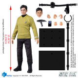 HIYA  ESS0270 Exquisite Super Series 1/12 Scale 6 Inch STAR TREK 2009 Sulu