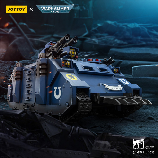 JOYTOY JT01802 Warhammer 40k 1: 18 Ultramarines Razorback with twin lascannon