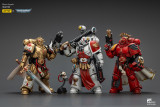 JOYTOY Warhammer 40k 1: 18 Blood Angels Captain and Sanguinary Priest
