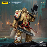 JOYTOY Warhammer 40k 1: 18 Blood Angels Captain and Sanguinary Priest