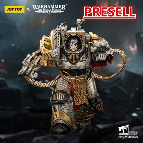 JOYTOY JT01819 Warhammer The Horus Heresy 1:18 Iron Warriors Perturabo Primarch of the lVth Legion