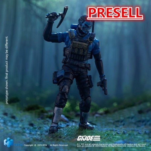 HIYA EMG0354 Exquisite Mini 1/18 G.I.Joe Range Viper