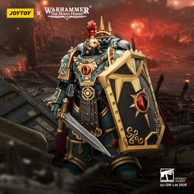 JOYTOY JT01833 Warhammer The Horus Heresy Little Horus Aximand Captain of the 5th Company