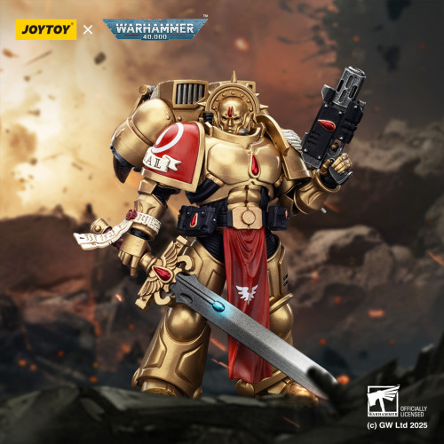 JOYTOY Warhammer 40k 1: 18 Blood Angels Sanguinary Guard