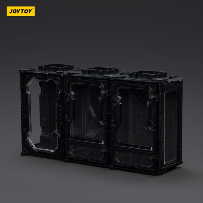 JOYTOY Individual Soldier Hangar Display Case - Shadow Black