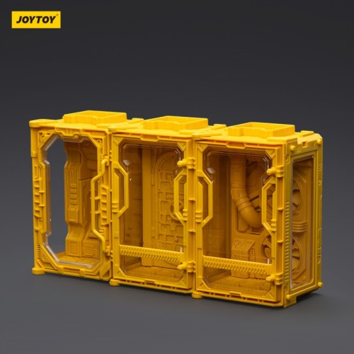 JOYTOY Individual Soldier Hangar Display Case - Surge Yellow