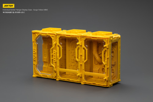 JOYTOY Individual Soldier Hangar Display Case - Surge Yellow