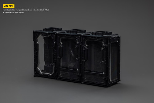 JOYTOY Individual Soldier Hangar Display Case - Shadow Black