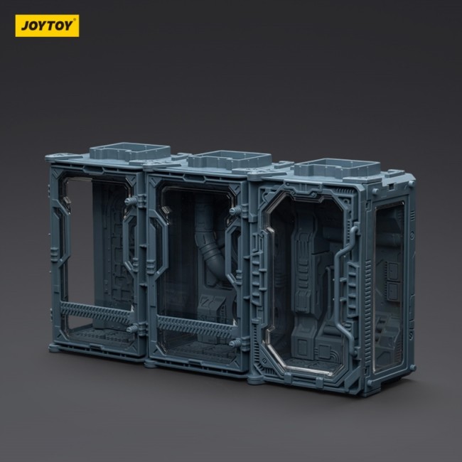 JOYTOY Individual Soldier Hangar Display Case - Titanium Grey