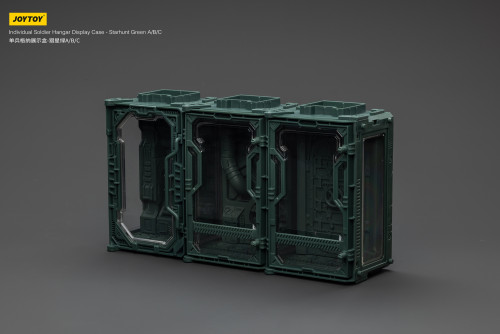 JOYTOY Individual Soldier Hangar Display Case - Starhunt Green
