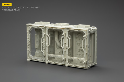 JOYTOY Individual Soldier Hangar Display Case - Armor White