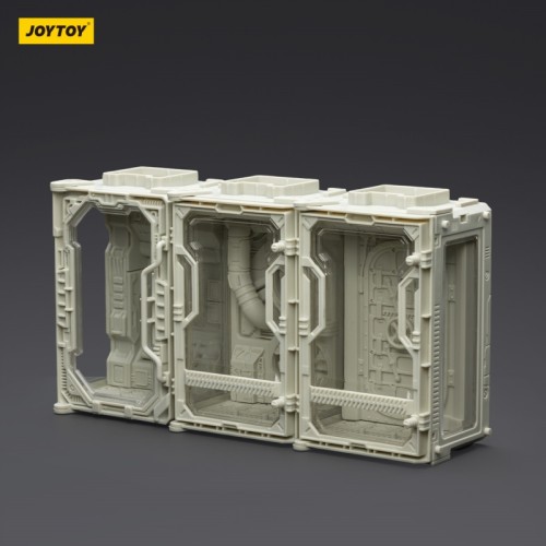 JOYTOY Individual Soldier Hangar Display Case - Armor White