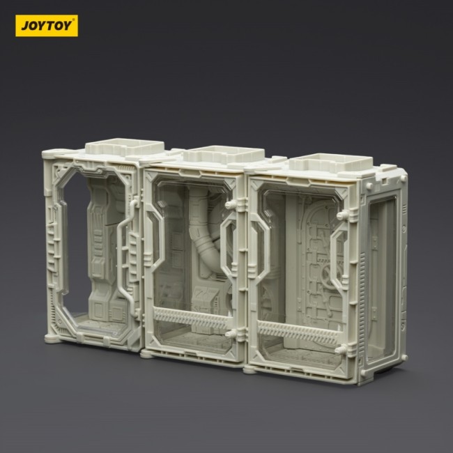 JOYTOY Individual Soldier Hangar Display Case - Armor White