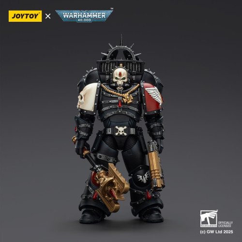 JOYTOY JT02311 Warhammer 40k 1:18 Blood Angels Lemartes With Jump Pack,Blood Crozius and Absolver Bolt Pistol