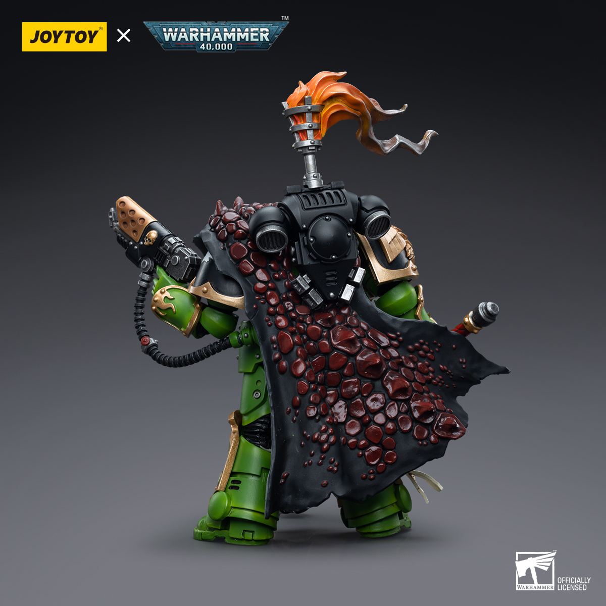 JOYTOY JT6809 Warhammer 40k 1: 18 Salamanders Captain Adrax Agatone