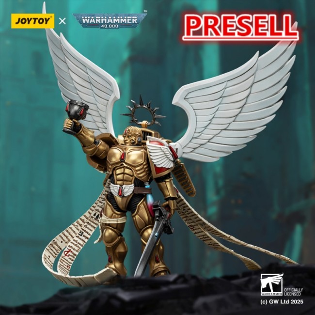 JOYTOY JT02519 Warhammer 40k 1: 18 Blood Angels The Sanguinor with Encarmine Broadsword