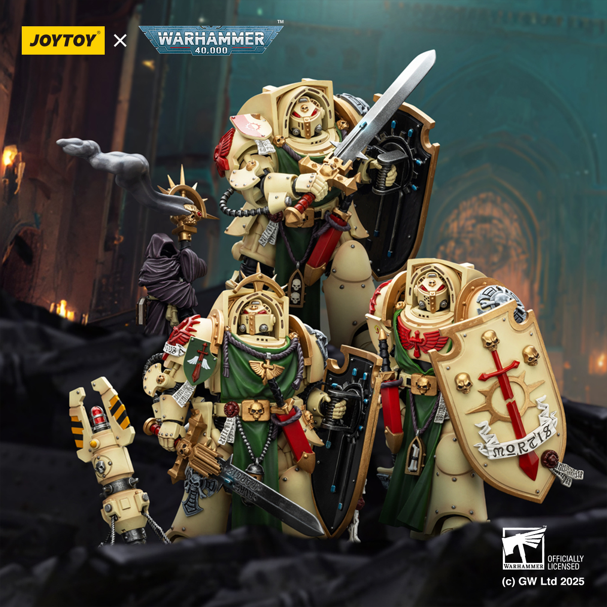 その他 WARHAMMER 40,000 DEATHWING JoyToy WH40K Dark Angels Deathwing Set of 6 » Joytoy Figure