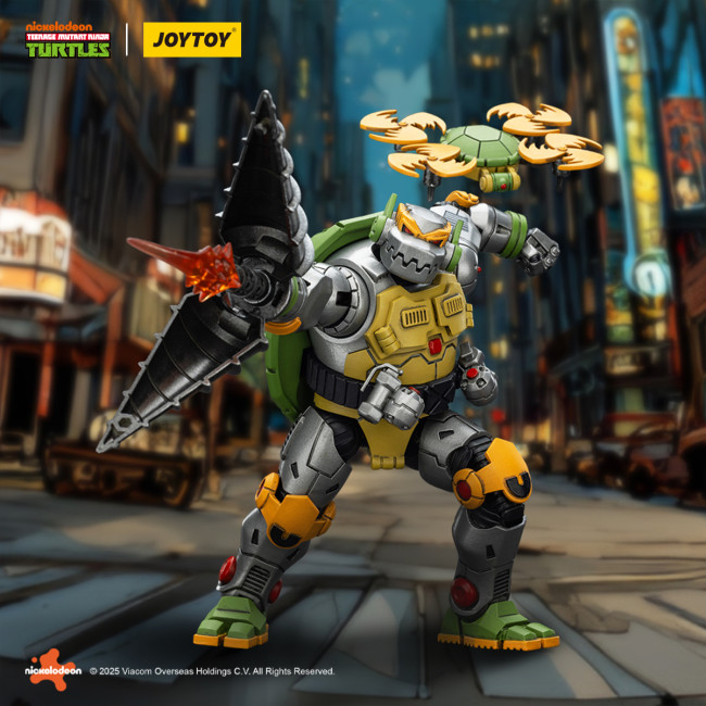 JOYTOY Teenage Mutant Ninja Turtles TMNT Metalhead