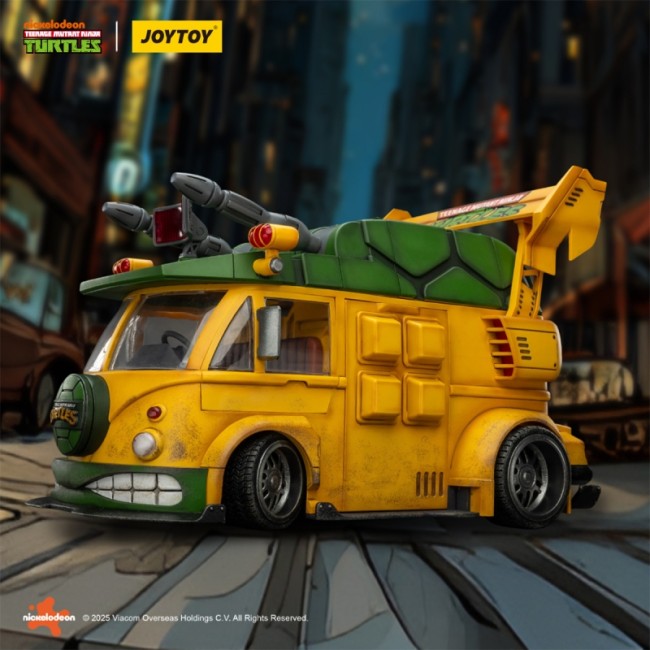 JOYTOY JT02540 Teenage Mutant Ninja Turtles TMNT Turtle Van