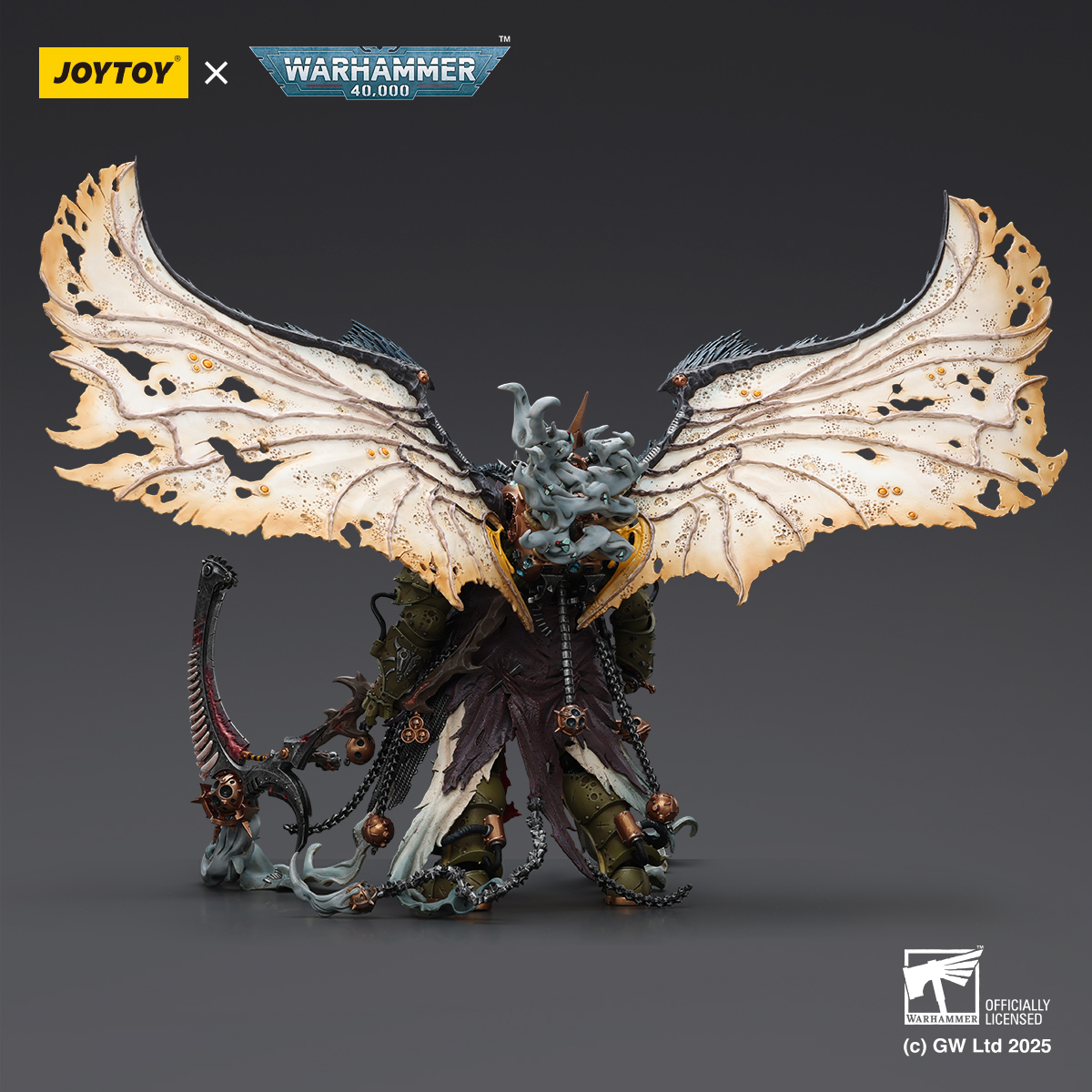 JOYTOY JT02564 Warhammer 40K Mortarion Daemon Primarch of Nurgle