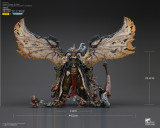 JOYTOY JT02564 Warhammer 40K Mortarion Daemon Primarch of Nurgle with Ancient weapons The Lantern and Silence