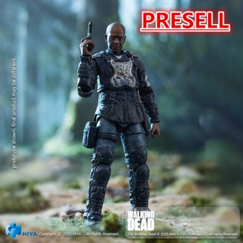 HIYA EMW0348 Exquisite Mini 1/18 The Walking Dead Morgan