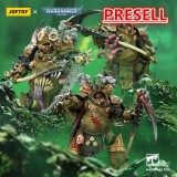 JOYTOY Warhammer 40K Death Guard Deathshroud Terminator Champion and Deathshroud Terminators