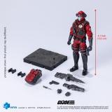 HIYA EMG0461 Exquisite Mini Series 1/18 Scale 4 Inch G.I.Joe Crimson Viper
