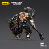 JOYTOY Warhammer The Horus Heresy 1:18 Iron Warriors Iron Circle Domitar-Ferrum Class Battle-automata  with Karceri Battle Shield and Graviton Crusher