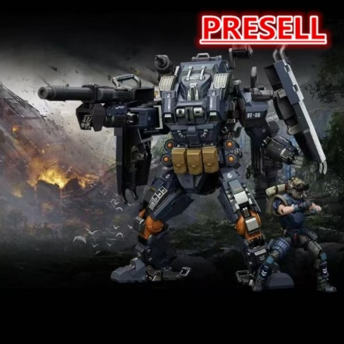 JOYTOY  Dark Source 1: 25 APOC Series Storm Lucis Fire Support Type Mech +UNSC Infiltration Expert Arthur