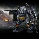 JOYTOY  Dark Source 1: 25 APOC Series Storm Lucis Fire Support Type Mech +UNSC Infiltration Expert Arthur