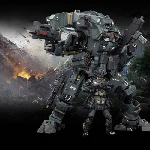 JOYTOY  Dark Source 1: 25 Shadow MirageMulti-Dimensional Maneuver Battle Mech +UNSC Breacher
