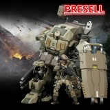 JOYTOY  Dark Source 1: 25 APOC Series Iron Vanguard Heavy Assault Mech +UNSC Sniper Ivan