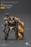 JOYTOY Warhammer The Horus Heresy 1:18 Iron Warriors Iron Circle Domitar-Ferrum Class Battle-automata  with Karceri Battle Shield and Graviton Crusher
