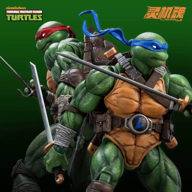 LINGJIHUN TMNT Raphael and Leonardo