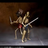 KAIYODO Takeya Style Jizai Okimono Roman Gladiator Skeleton Duo Set Full Color Edition