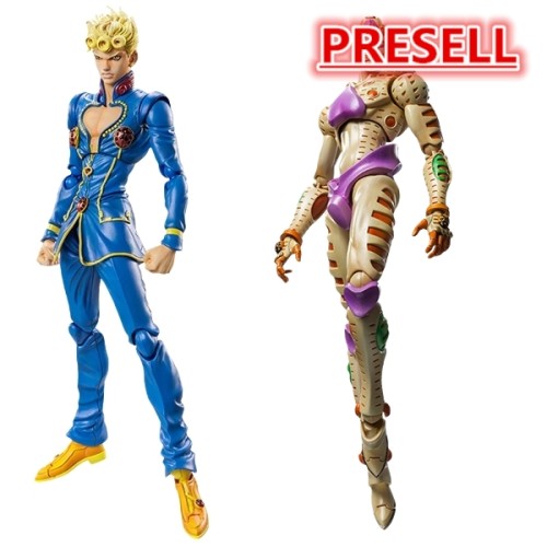 MEDICOS Super Action Statue JoJo's Bizarre Adventure Season 5: Golden Wind Giorno Giovanna & Gold Experience