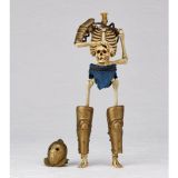 KAIYODO Takeya Style Jizai Okimono Roman Gladiator Skeleton Duo Set Full Color Edition