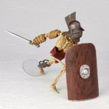KAIYODO Takeya Style Jizai Okimono Roman Gladiator Skeleton Duo Set Full Color Edition