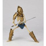 KAIYODO Takeya Style Jizai Okimono Roman Gladiator Skeleton Duo Set Full Color Edition