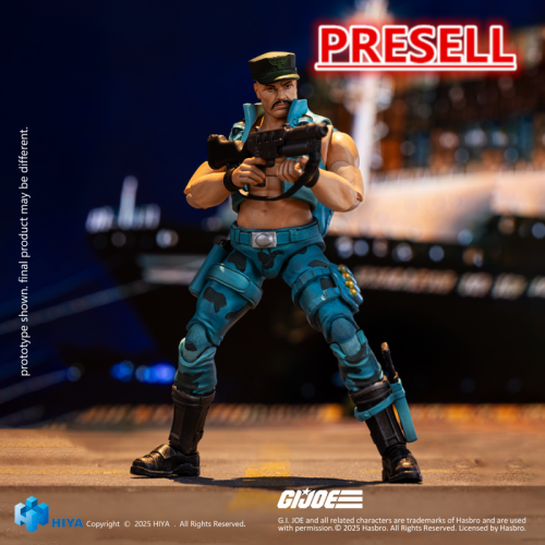 HIYA EMG0300 Exquisite Mini Series 1/18 Scale 4 Inch G.I.Joe Marine Corps Version Guang He