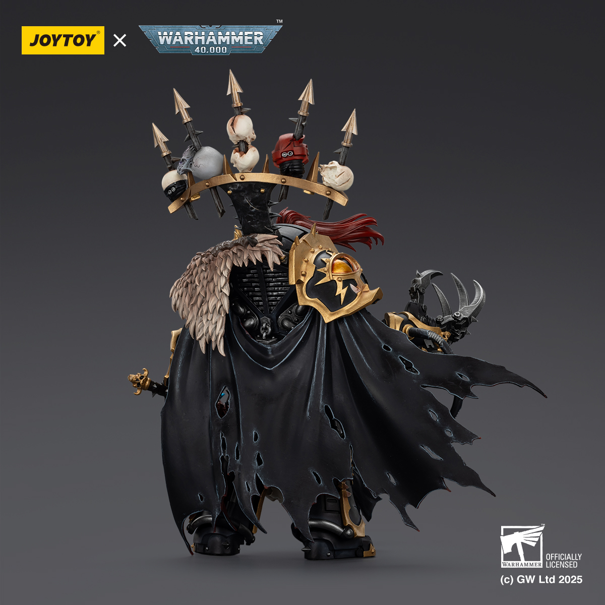 JOYTOY JT02922 Warhammer 40K Black Legion Abaddon the Despoiler