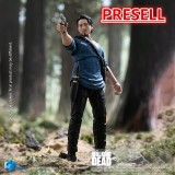 HIYA EMW0336 Exquisite Mini Series 1/18 Scale 4 Inch The Walking Dead Glenn