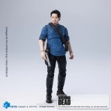 HIYA EMW0336 Exquisite Mini Series 1/18 Scale 4 Inch The Walking Dead Glenn