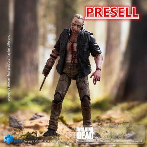HIYA EMW0321 Exquisite Mini Series 1/18 Scale 4 Inch The Walking Dead Merle Walker